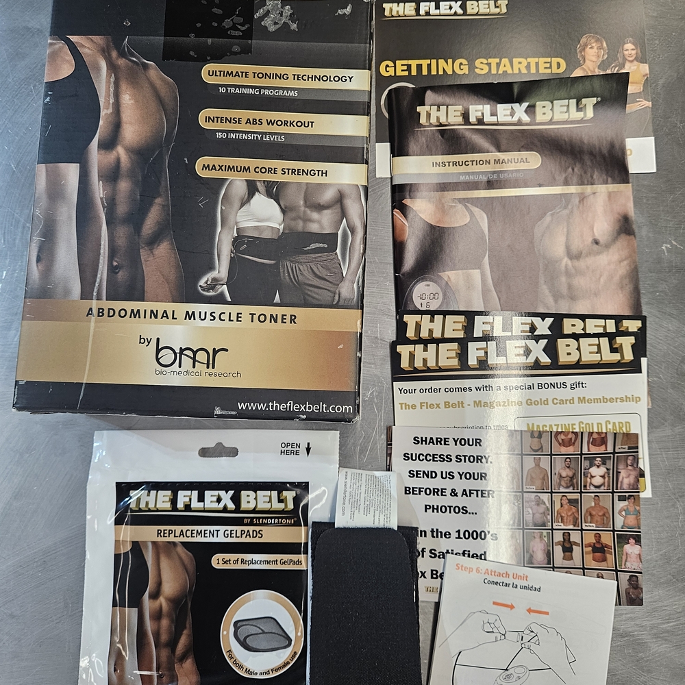 Abdominal Muscle Toner - Black